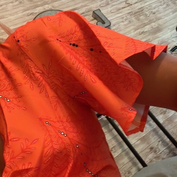 Orange Romper NWT. - Picture 3 of 3